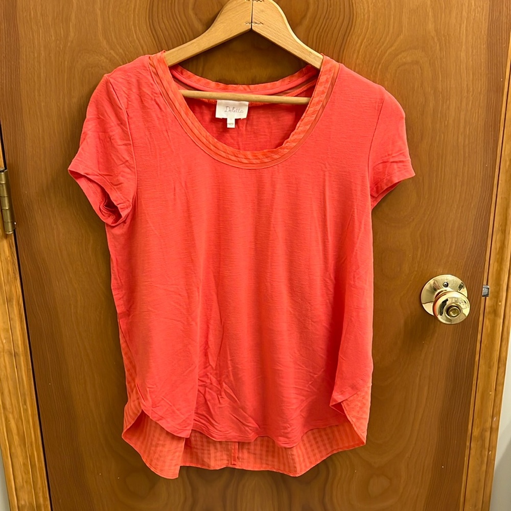 Anthropologie Deletta short sleeve tee
